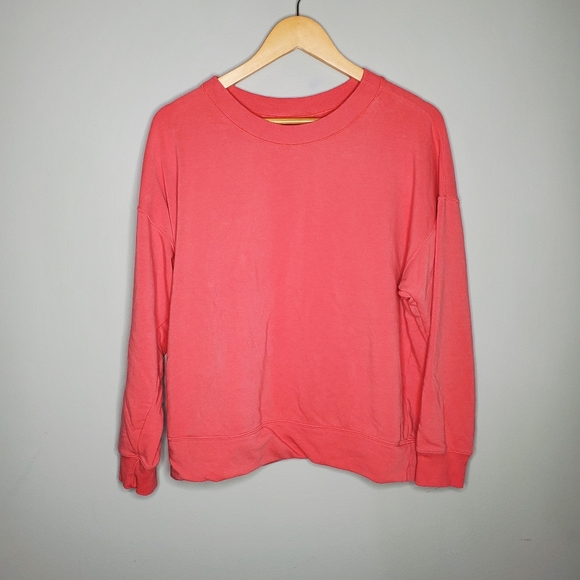 Uniqlo cotton tangerine crew neck sweater … - Picture 2 of 9